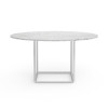 Stół Florence Dining Table z marmurowym blatem Ø145 New Works