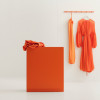 Niska komoda Relief Orange String