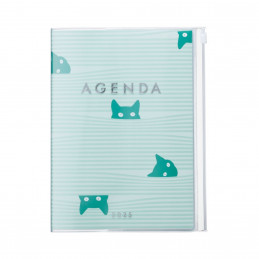 Kalendarz 2025 Diary A5 Cats Green Mark’s Inc