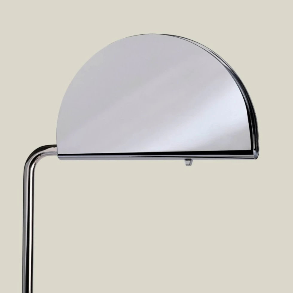 Lampa podłogowa Mezzaluna Chrome DCW Editions