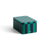 Pojemnik Tin Container Small Green And Dark Blue HAY