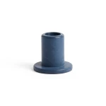 Świecznik Tube Candleholder Concrete Midnight blue HAY