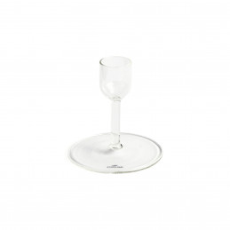 Świecznik Tiny Candleholder Straight Clear HAY