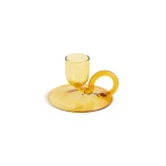 Świecznik Tiny Candleholder Curved Yellow HAY