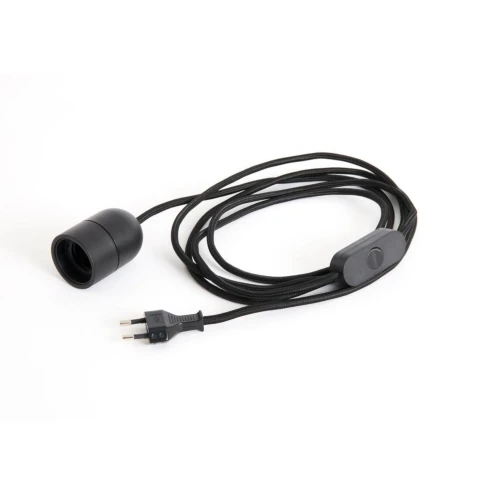 Lampa wisząca Common Table Cord Set Soft Black HAY