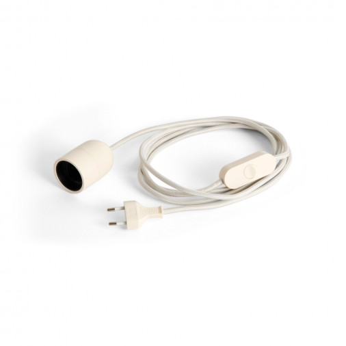 Lampa wisząca Common Table Cord Set Clay White HAY