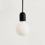 Lampa wisząca Common Pendant Cord Set Soft Black HAY