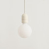 Lampa wisząca Common Pendant Cord Set Clay White HAY