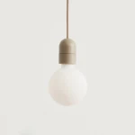 Lampa wisząca Common Pendant Cord Set Beton Grey HAY