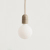 Lampa wisząca Common Pendant Cord Set Beton Grey HAY