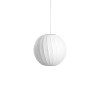 Ręcznie robiona lampa wisząca Ball Crisscross Bubble  small Nelson HAY