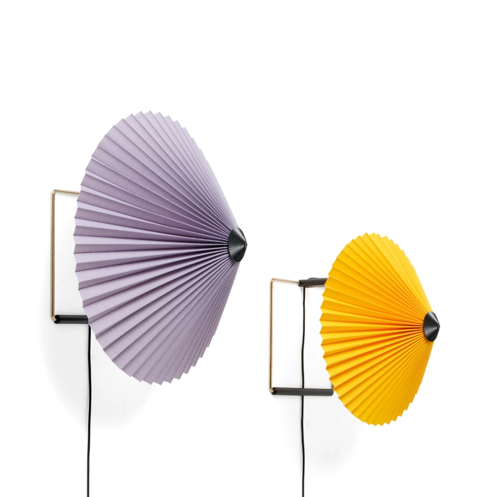 Lampa ścienna Matin Yellow Ø38 HAY