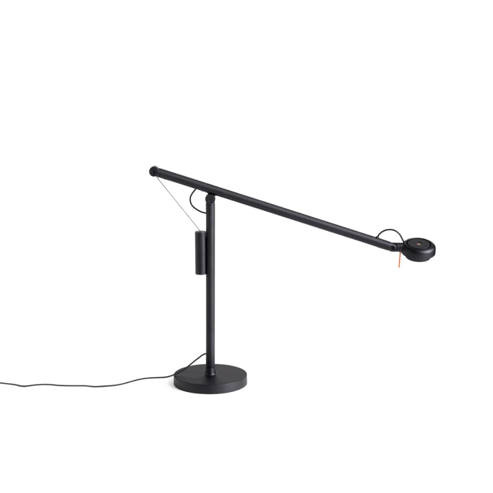 Lampa stołowa Fifty-fifty Mini Soft Black HAY