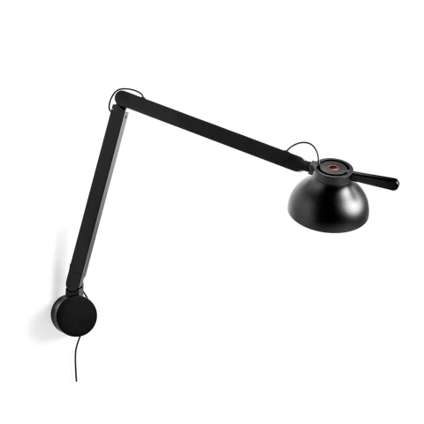 Lampa biurkowa PC Double Arm Soft Black HAY