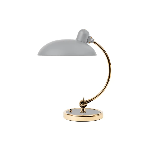 Lampa biurkowa Kaiser Idell 6631 Easy grey & Brass Fritz Hansen