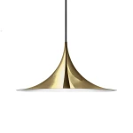 Lampa wisząca Semi Polished Brass Gubi