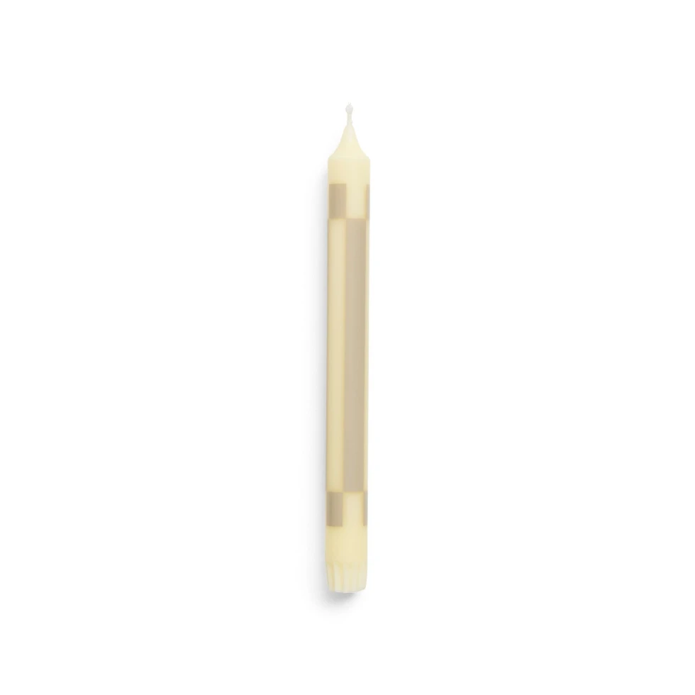 Świeca Pattern Candle Cream Sand HAY