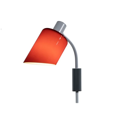 Lampa ścienna De Bureau Red NEMO