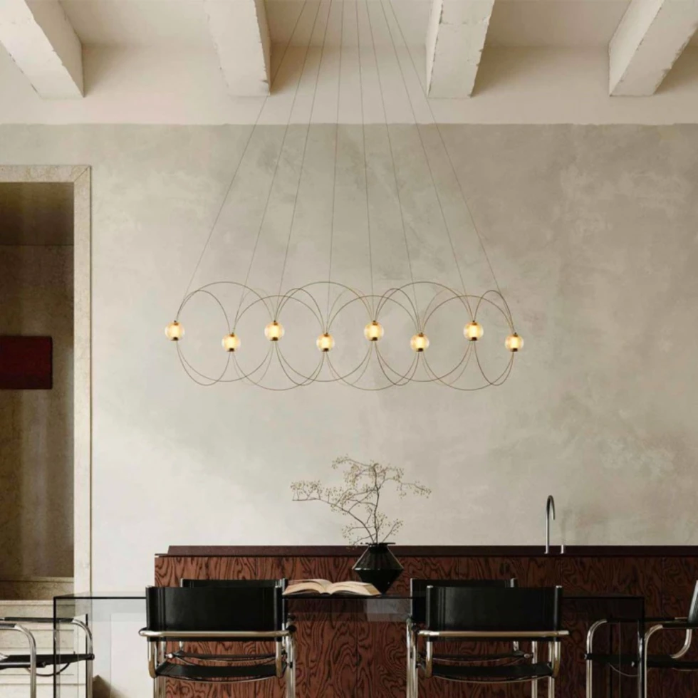 Lampa Munari X8 Gold DCW Editions