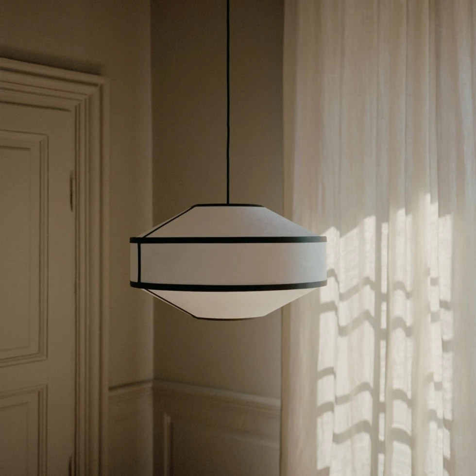 Lampa wisząca Kite White Black Ø55 New Works