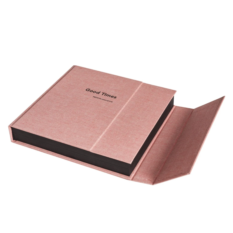 Fotoksiążka Vintage XL len czerwona Paper Goods