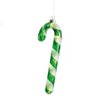Ozdoba Hannah Candy Cane Frosted/Green Sirius