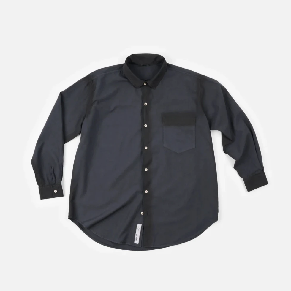 Piżama Yoko Longsleeve Washed Black LAVIE