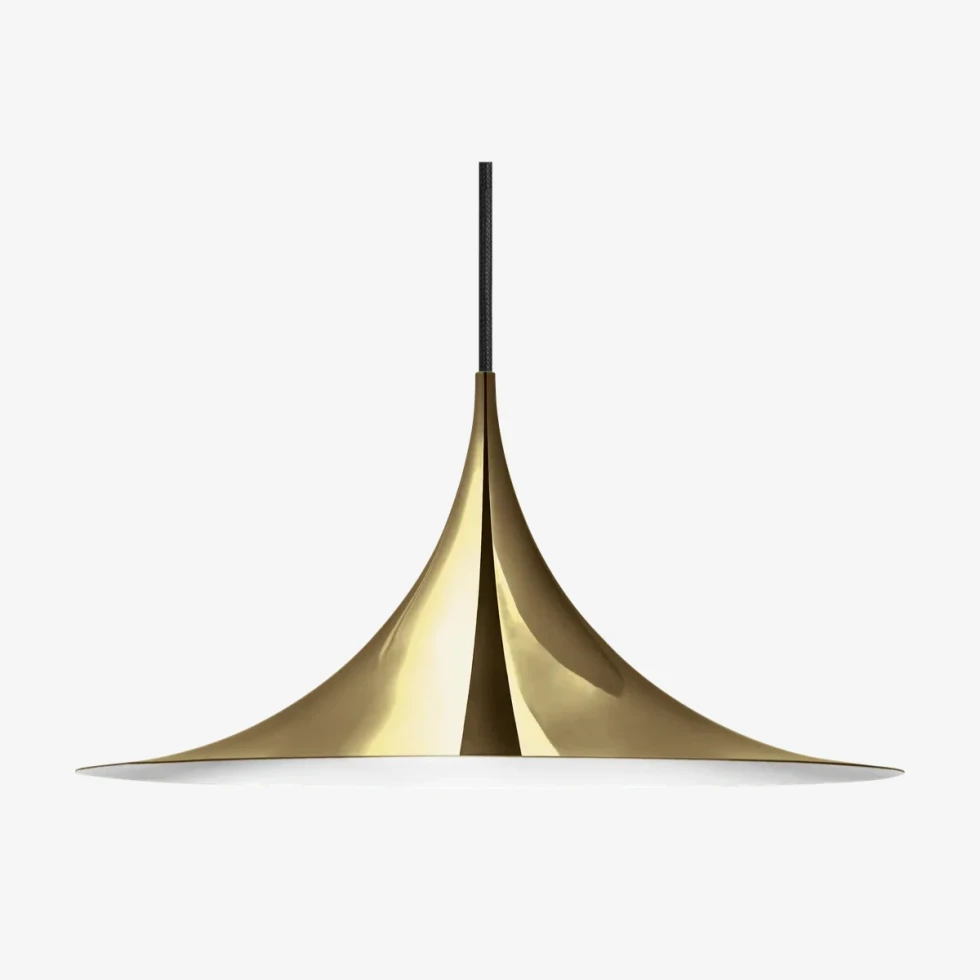 Lampa wisząca 60cm Semi Polished Brass Gubi