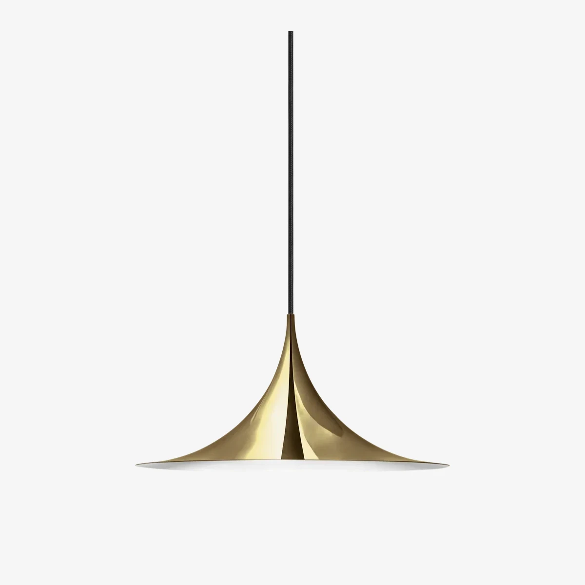 Lampa wisząca 30cm Semi Polished Brass Gubi