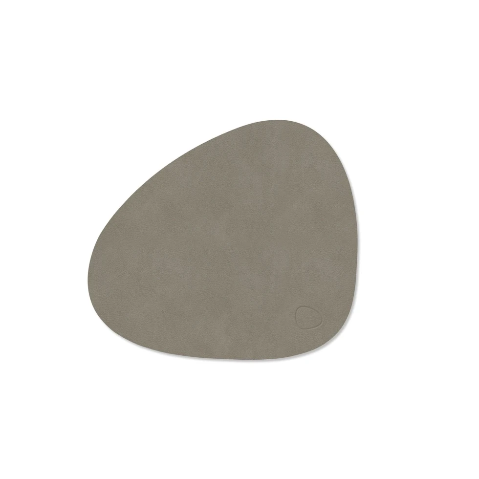 Podkładka stołowa Curve S Nupo Flint Grey 24x28cm LindDNA