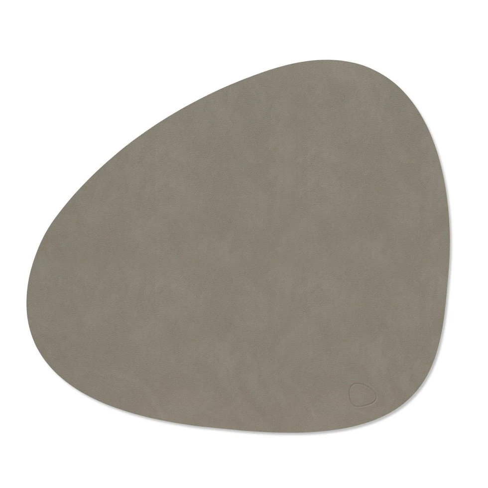 Podkładka stołowa Curve L Nupo Flint Grey 37x44cm LindDNA