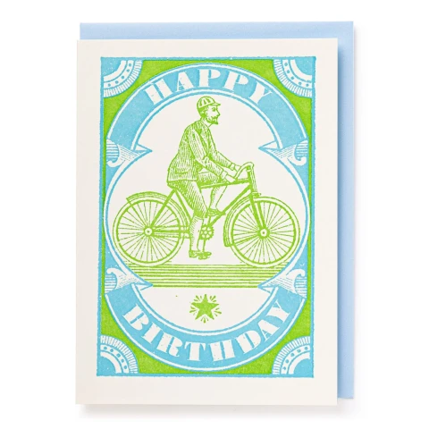 Kartka okolicznościowa Bicycle Birthday Archivist