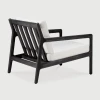 Fotel outdoorowy Jack Teak Black Off White Ethnicraft