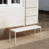 Ławka outdoorowa Balcony 119x35x46cm Chalk Beige HAY