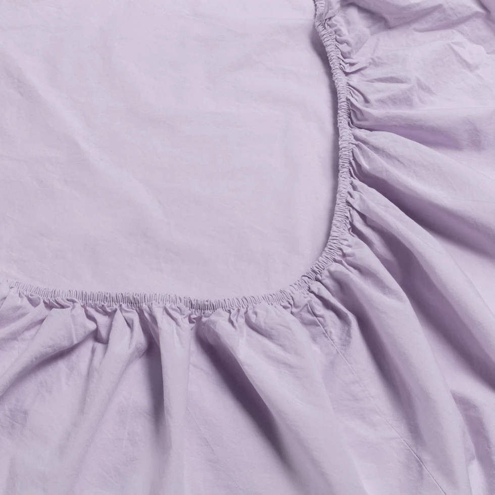 Prześcieradło z gumką  bawełniana Luso Lavender take a NAP