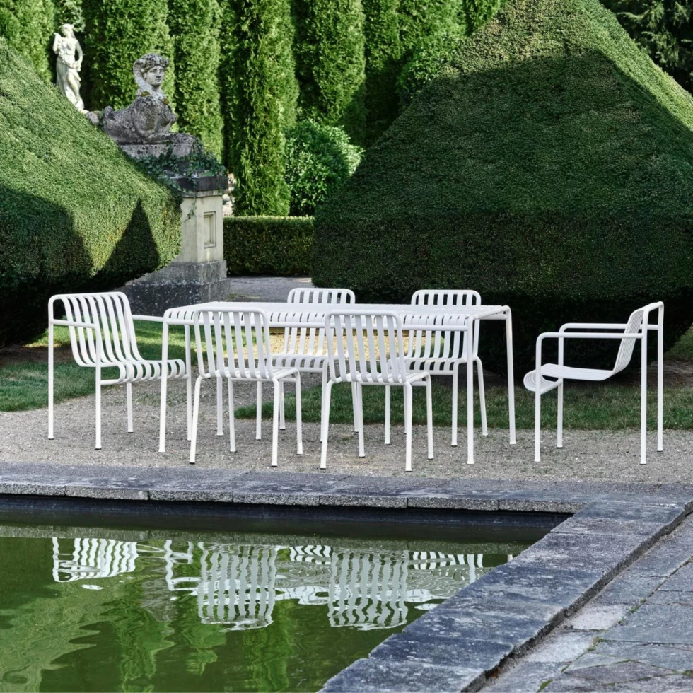 Sofa ogrodowa Palissade Cream white HAY