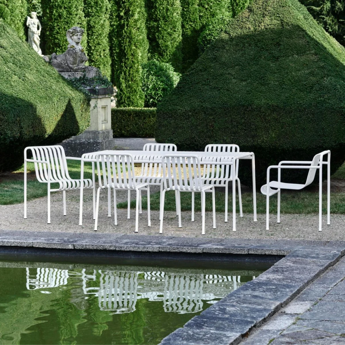 Sofa ogrodowa Palissade Cream white HAY