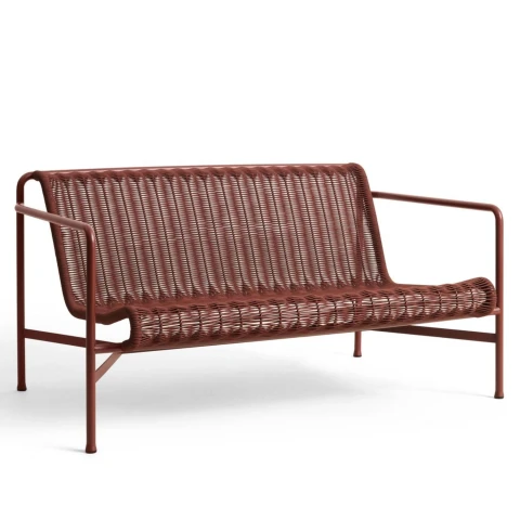 Sofa ogrodowa Cord Palissade Iron Red HAY