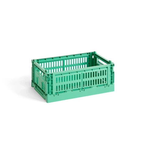 Skrzynka S Dark Mint Colour Crate HAY