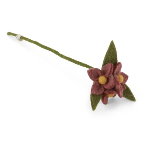 Filcowa ozdoba Rouge Flowers on Branch En Gry & Sif