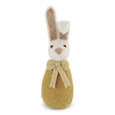 Filcowa ozdoba Big Bunny with Bow Ochre En Gry & Sif