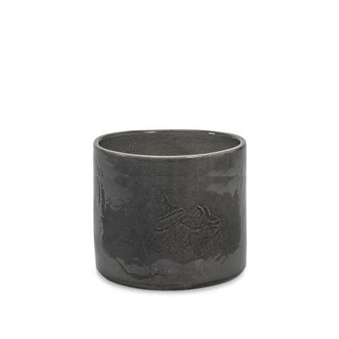 Doniczka Vaso 02 Anthracite Serax