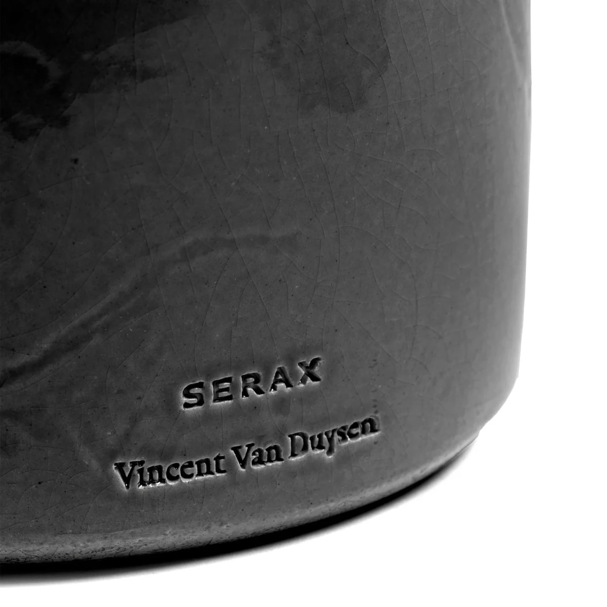Doniczka Vaso 02 Anthracite Serax