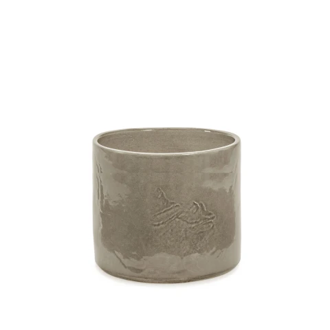 Doniczka Vaso 02 Grey Serax