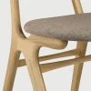 Krzesło tapicerowane Eye Oak Ethnicraft