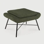 Podnóżek Barrow tapicerowany Pine Green Ethnicraft