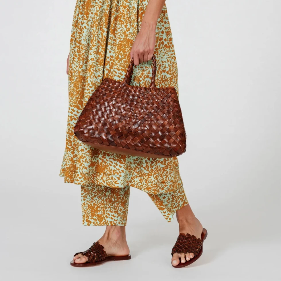 Torba Santa Croce Small Tan Dragon Diffusion