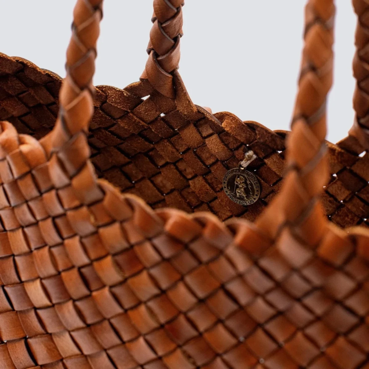 Torba Santa Croce Small Tan Dragon Diffusion