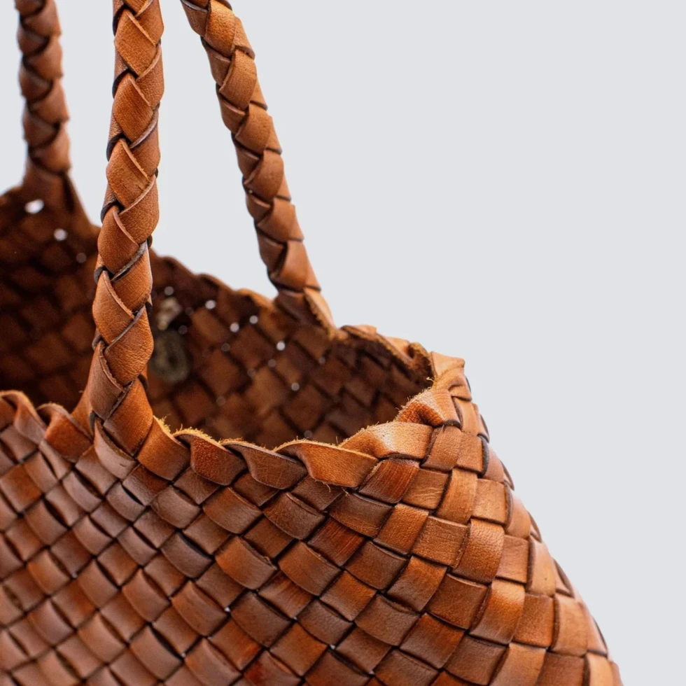 Torba Santa Croce Small Tan Dragon Diffusion