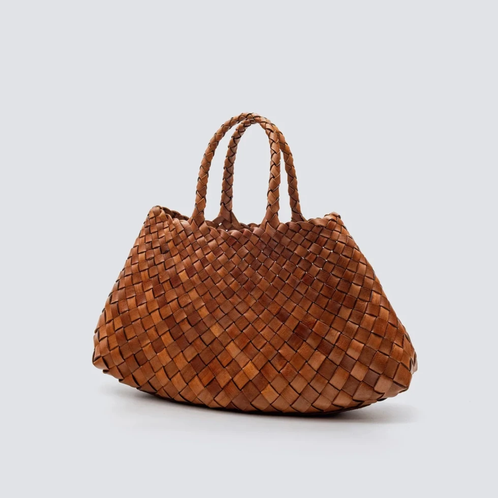 Torba Santa Croce Small Tan Dragon Diffusion